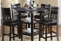 Counter height dining set luxury